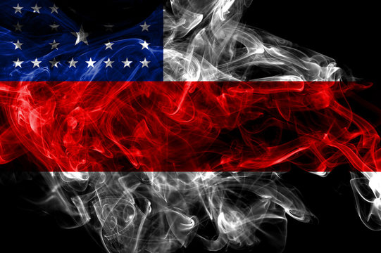 Amazonas smoke flag, state of Brazil