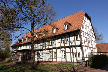 Fototapeta premium altes Amtshaus und Kreishaus Oldenstadt