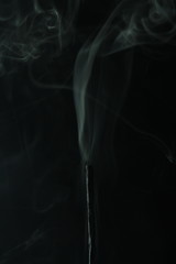 Dramatisches Erlöschen des Feuers