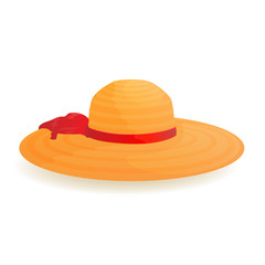 Summer hat vector