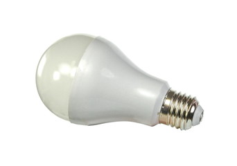 LED light bulb  isolated on white background.