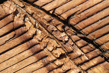 texture of an old board