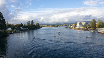 Obraz premium Río Valdivia y Remo
