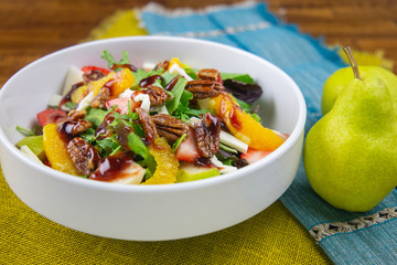 salad with vegetables