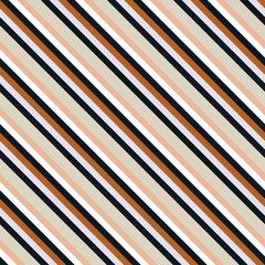 Retro stripe pattern with navy red,white, black and orange parallel stripe. Vector pattern stripe abstract background eps 10