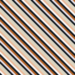 Retro stripe pattern with navy red,white, black and orange parallel stripe. Vector pattern stripe abstract background eps 10