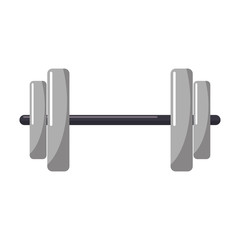 Dumbbell gym equipment symbol