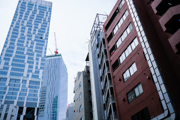 渋谷のビル群