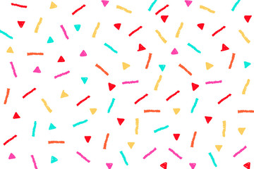 Bright playfully patterned background