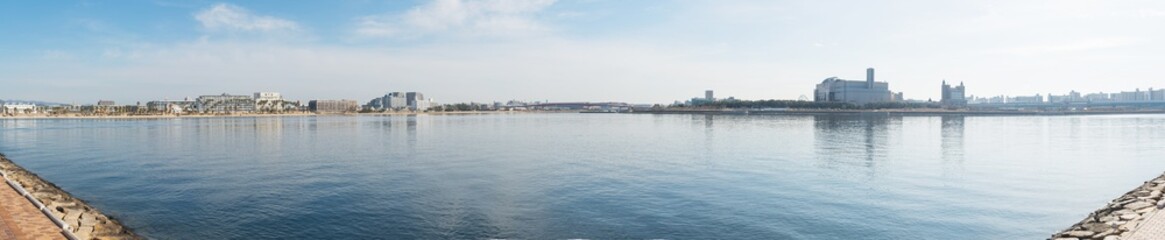 Obraz premium 浜風通りからの景色