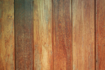Fototapeta na wymiar brown wood plank texture of barn wall background