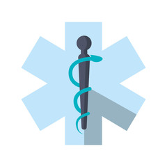 Medical caudeceus symbol