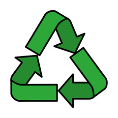 recycle arrows symbol icon