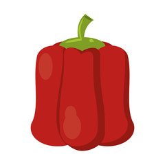 Red pepper fresh vegetable