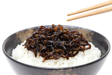 御飯　佃煮　昆布