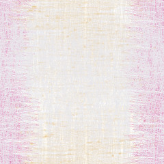 Grunge striped weave seamless pattern in white,pink ,yellow colors