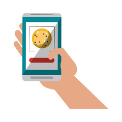 pizza delivery from smartphone