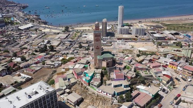 Aerial View of the Mosque Mohammed IV Center At Coquimbo Chile_02