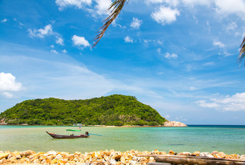Mae Haad Beach seascape, Koh Phangan, Thailand