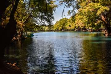 Obraz premium Lake Camecuaro Mexico