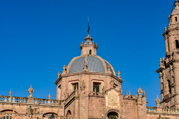 Fototapeta na wymiar Cathedral of Michoacan