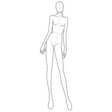 drawing model woman