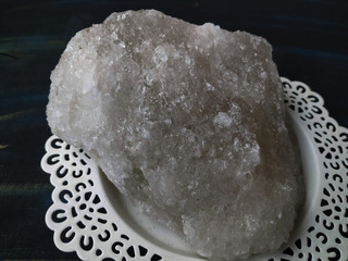 Stone table salt