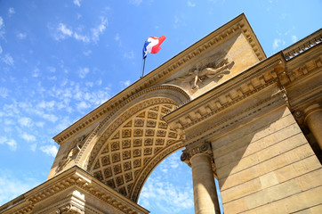Buildings, windows, roofs of Paris