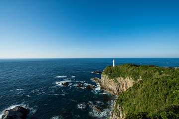 足摺岬と灯台