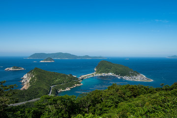 Naklejka premium 宿毛湾の柏島