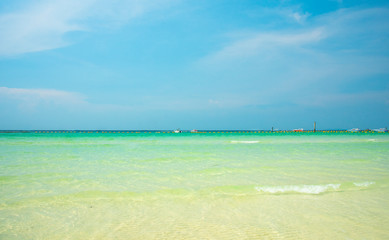 Ta Waen beach of Koh Larn from Pattaya Chonburi Thailand