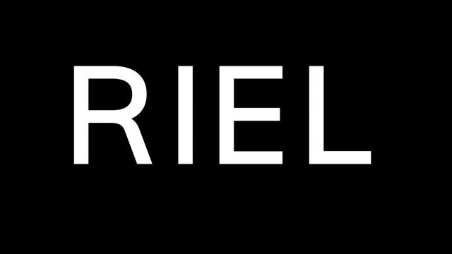 From the Glitch effect arises Currency name RIEL. Then the TV turns off. Alpha channel Premultiplied - Matted with color black