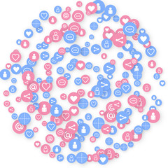 Social media marketing, Communication