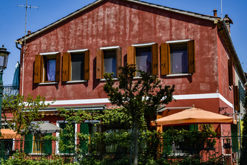 The colors of Burano Italy