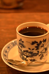 一杯のコーヒーを