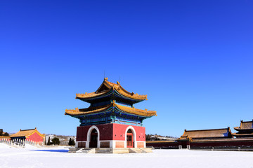 Qing dynasty royal mausoleum, zunhua in China