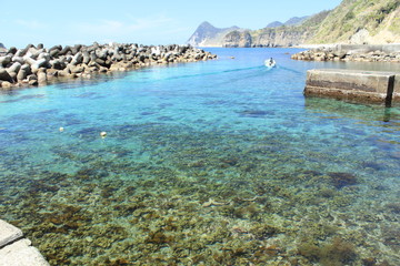 南伊豆　穴場の落居海岸