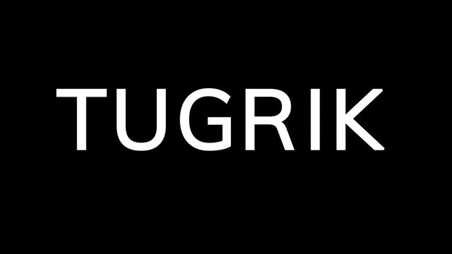 From the Glitch effect arises Currency name TUGRIK. Then the TV turns off. Alpha channel Premultiplied - Matted with color black