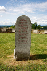 Borderland Memorial on the Riegersburg, Styria, Austria