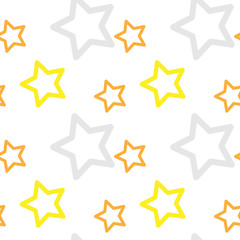 Star seamless pattern.Design template for wallpaper,fabric,wrapping,textile.Vector illustration.