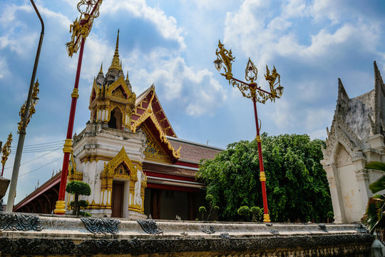 Wat Panan Cherng in Ayutthaya Thailand