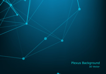 Abstract network connection background