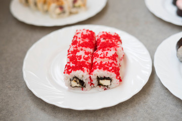 sushi rolls