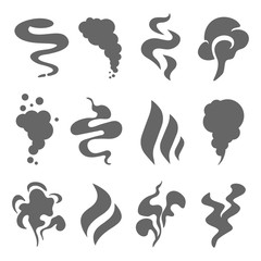 Steam Smoke Icons - 262703182