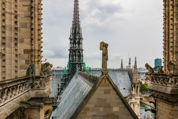 Fototapeta na wymiar Paris Notre Dame de Paris