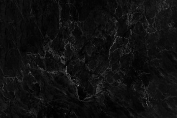 Naklejka na ściany i meble black marble patterned texture background , abstract marble in natural patterned.