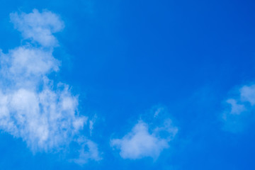 【写真素材】 青空　空　雲　春の空　背景　背景素材　4月　コピースペース