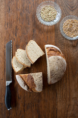 selbstgemachtes Brot von Großmutter in Vorarlberg 