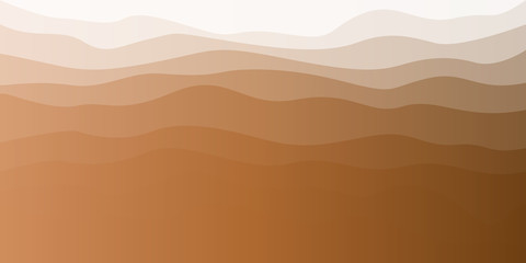 Fototapeta na wymiar Illustration dune image. Design gradient of brown layering. Design print for illustration, background, banner, element, wallpaper. Set 1