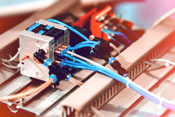 Assembly line of mechanical engineering